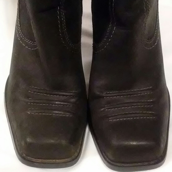 **SOLD**Harley Davidson Black Leather Boots - Picture 3 of 8